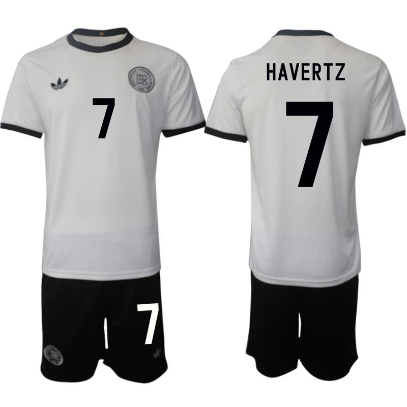 Men 2025-2026 Season Germany home white #7 Soccer Jersey